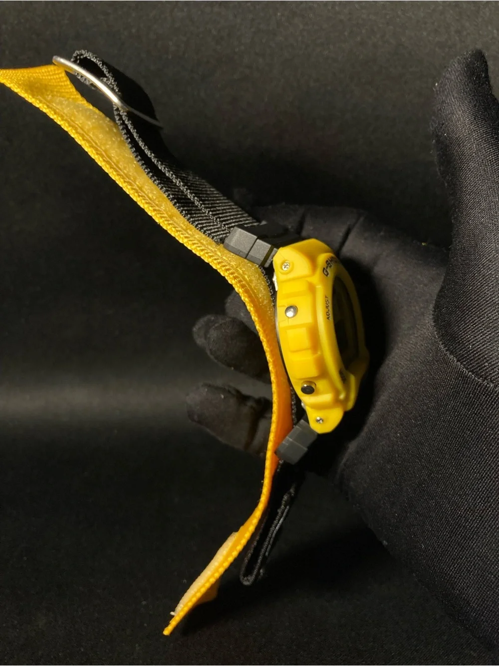 Custom Yellow and Black G Shock Dw6900